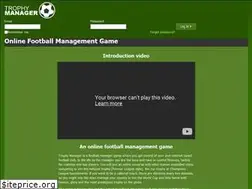 Sites similar to trophymanager.com