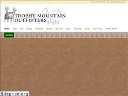 Sites similar to trophymountainoutfitters.com