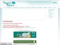Sites similar to tropical-reisen.de