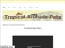 Sites similar to tropicalattitudepets.com