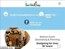Sites similar to tropicalballooncompany.com