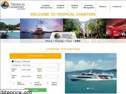 Sites similar to tropicalcharters.com.my