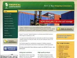 Sites similar to tropicalcontainers.com.au