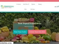 Sites similar to tropicalfruitbox.com