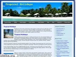 Sites similar to tropicalholidays.info