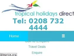 Sites similar to tropicalholidaysdirect.co.uk