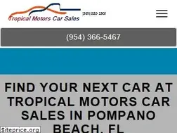 Sites similar to tropicalmotorscars.com