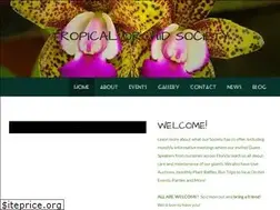 Sites similar to tropicalorchidsociety.org