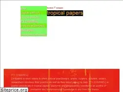 Sites similar to tropicalpapers.org