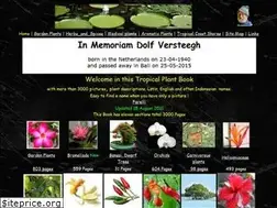 Sites similar to tropicalplantbook.com
