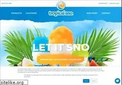 Sites similar to tropicalsno.com