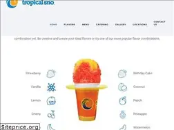 Sites similar to tropicalsnoaz.com
