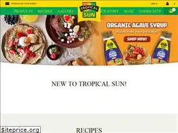 Sites similar to tropicalsunfoods.com