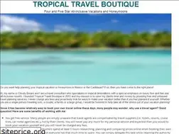 Sites similar to tropicaltravelboutique.com