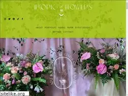 Sites similar to tropicofflowers.com