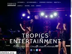 Sites similar to tropicsentertainment.com