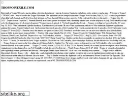 Sites similar to troppoinexile.com