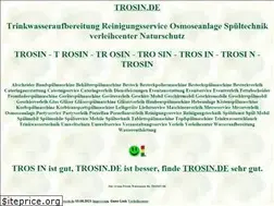 Sites similar to trosin.de