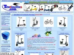 Sites similar to trotinettes.com