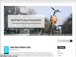 Sites similar to trottinette-electrique.info