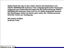Sites similar to trotzimmo.de