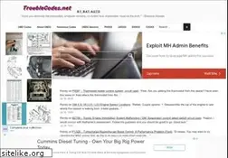 Sites similar to troublecodes.net