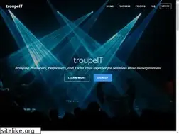Sites similar to troupeit.com