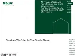 Sites similar to troupewaste.net