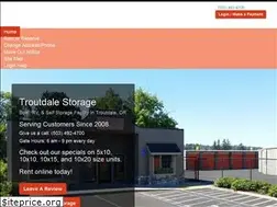 Sites similar to troutdalestorage.com