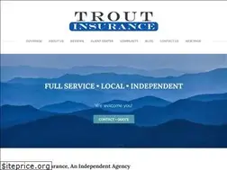 Sites similar to troutinsurance.com