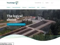Sites similar to troutlodge.com