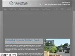Sites similar to troutmanfamilydentistrymebane.com