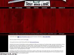 Sites similar to troutriverlodge.ca