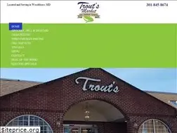 Sites similar to troutsmarket.com