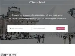 Sites similar to trouver-ouvert.fr