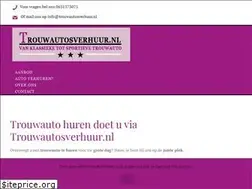 Sites similar to trouwautosverhuur.nl