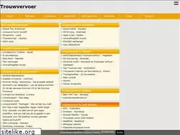 Sites similar to trouwvervoer.beginthier.nl