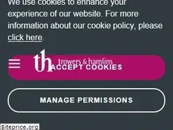 Sites similar to trowers.com
