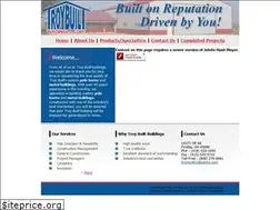 Sites similar to troybuiltbuildings.com