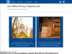 Sites similar to troyirobertslaw.com