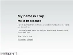 Sites similar to troyshu.com
