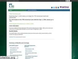 Sites similar to trsactivecareaetna.com