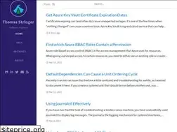 Sites similar to trstringer.com