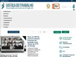 Sites similar to trt20.jus.br
