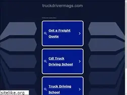 Sites similar to truckdrivermags.com