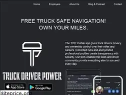 Sites similar to truckdriverpower.com