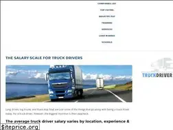 Sites similar to truckdriverssalary.com
