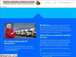 Sites similar to truckdrivingschoolsinfo.com