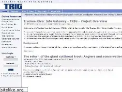 Sites similar to truckeeriverinfo.org