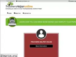 Sites similar to truckershelper.com